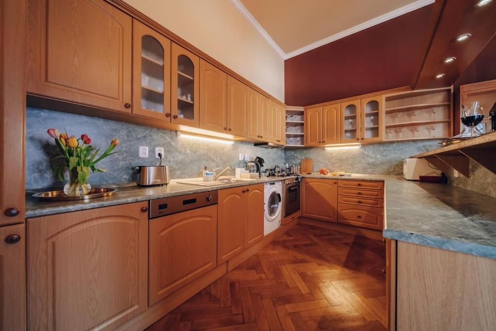 Magnificent Historical Penthouse In The Heart Of Prague Apartamento Exterior foto